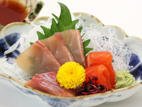 生魚片（哲羅魚・岩魚・虹鱒）