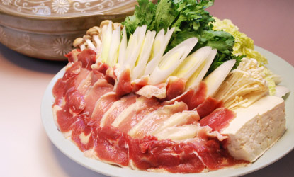 珠雞鍋（2〜3人份）